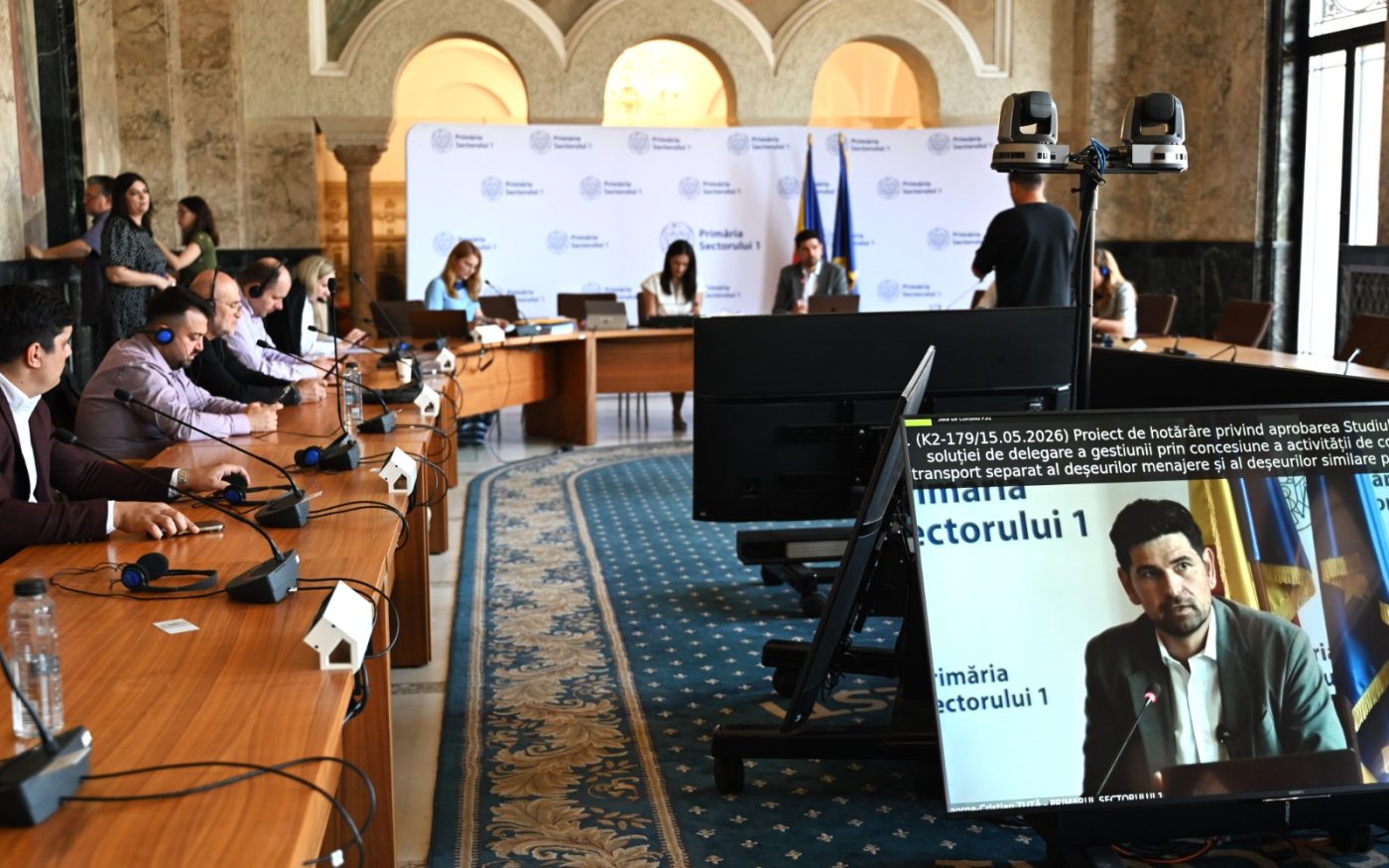 Sectorul 1 rupe dependența de vechiul sistem de salubrizare